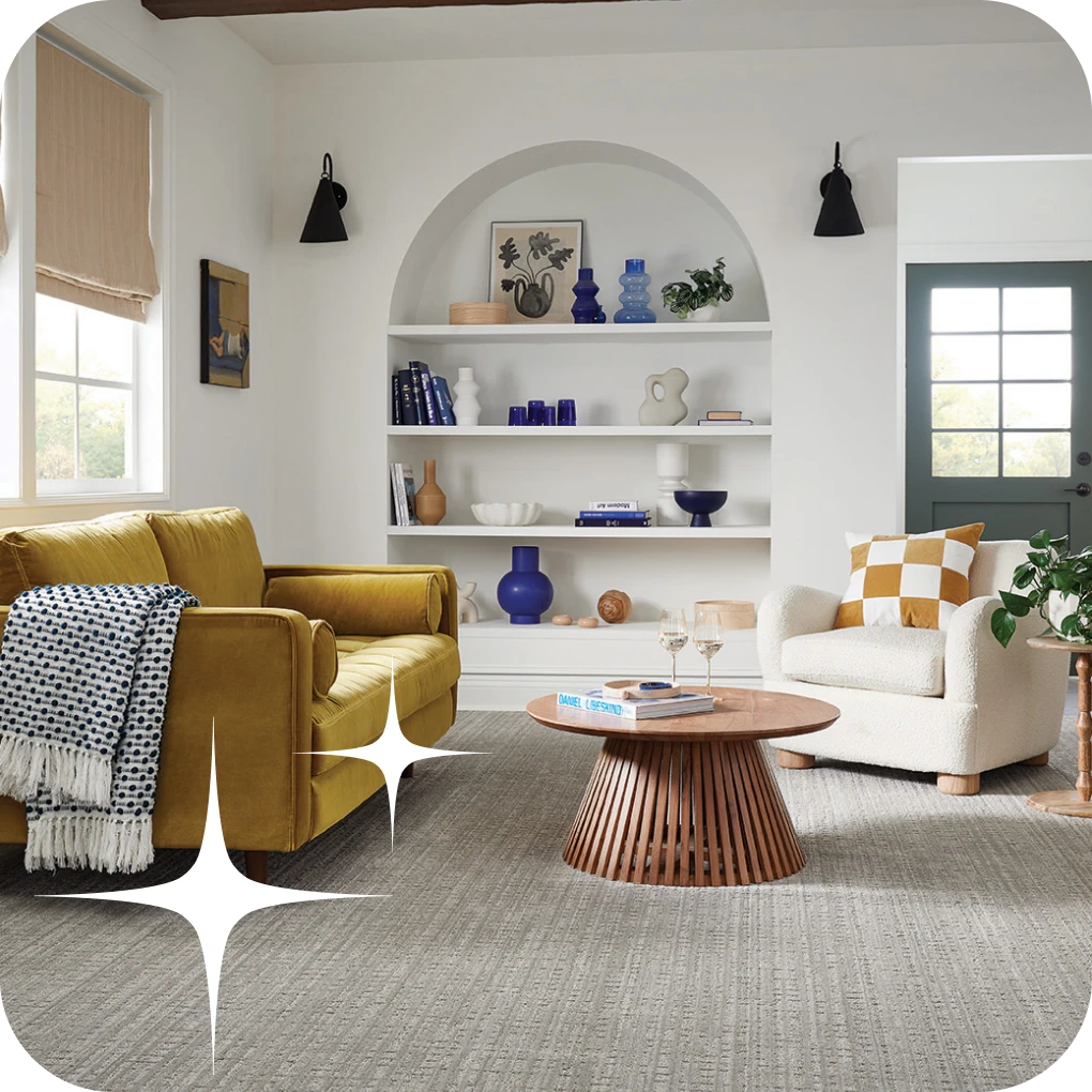 Living room carpet