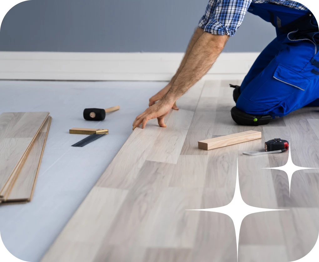 Laminate-Installation